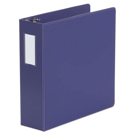 navy blue ring binder